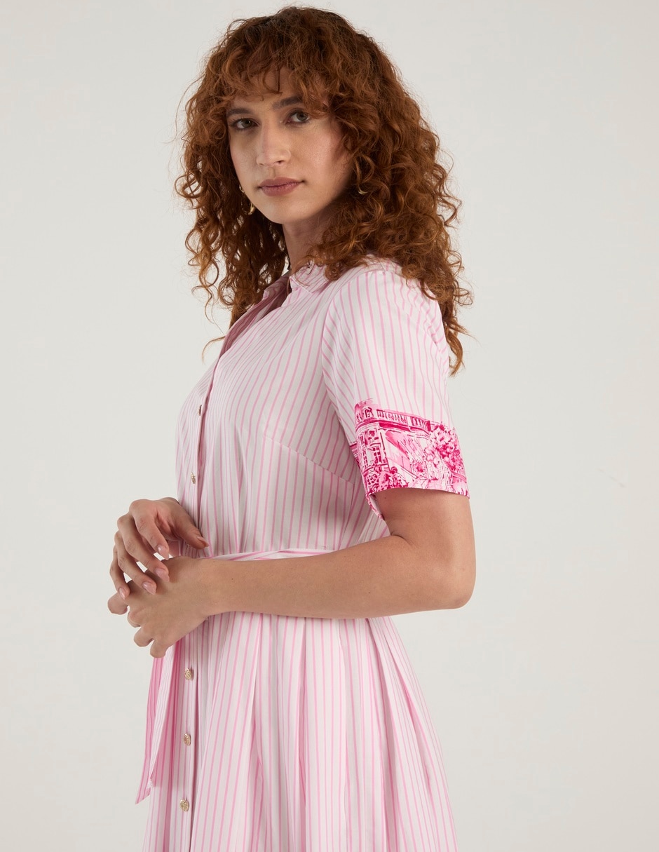 Vestido midi casual para mujer 4