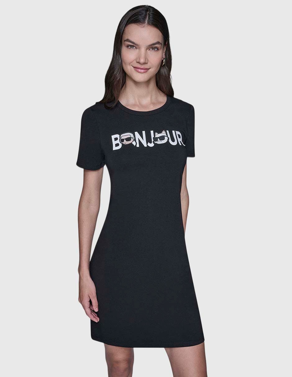 Vestido corto casual para mujer