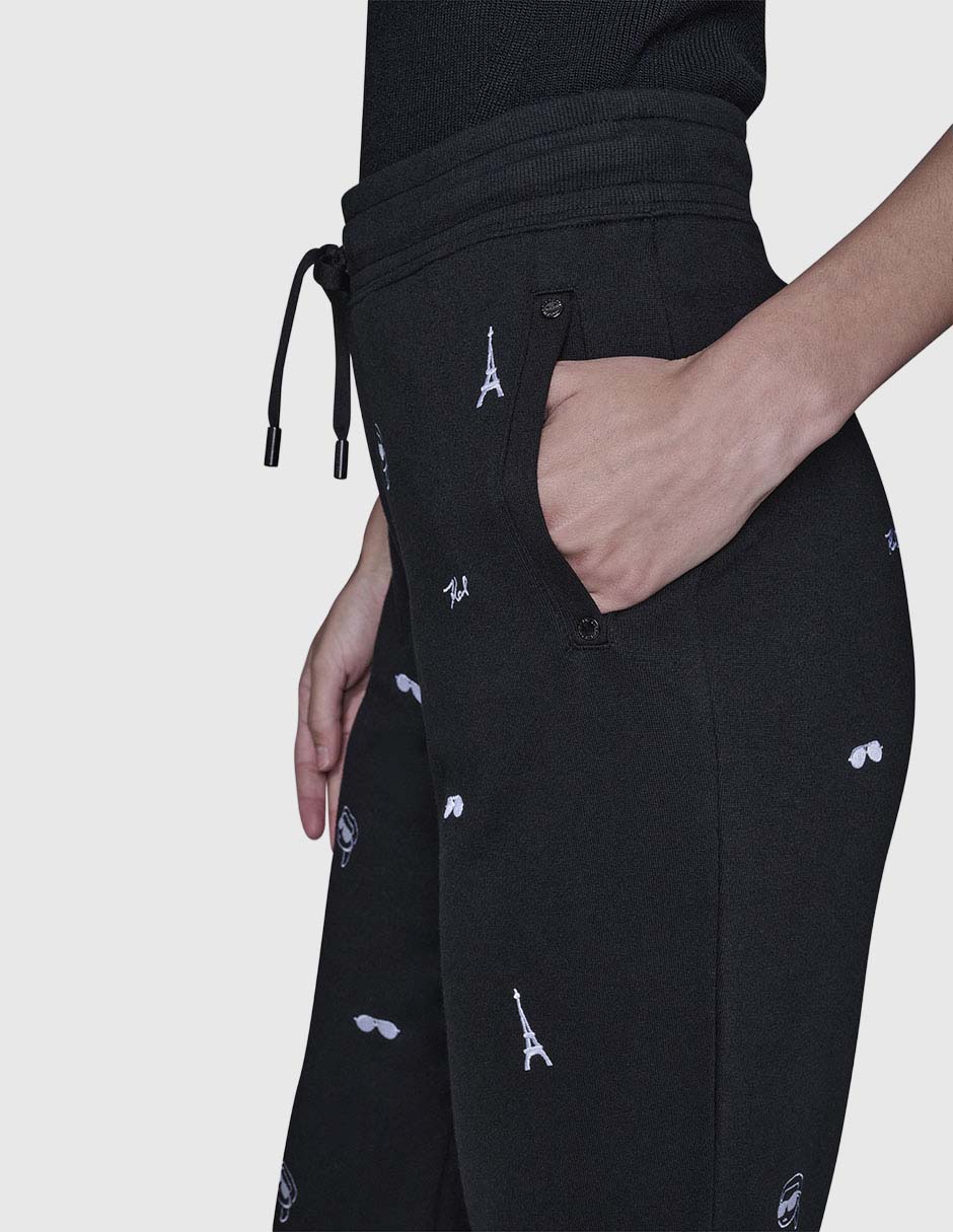 Pants slim con agujeta para mujer 2