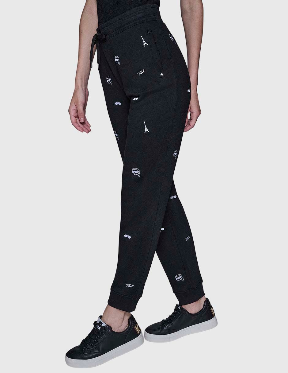 Pants slim con agujeta para mujer 4
