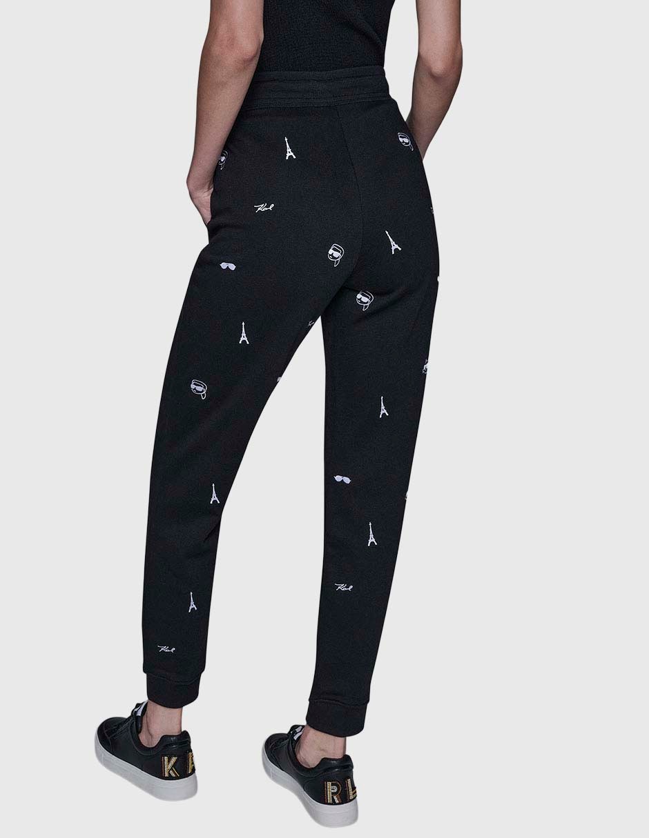 Pants slim con agujeta para mujer 6