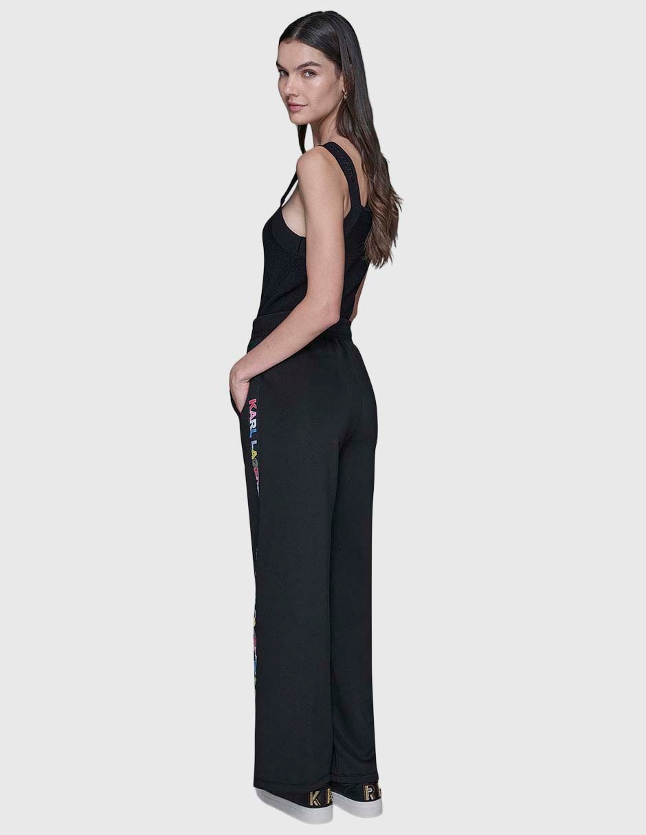 Pants straight con agujeta para mujer 4