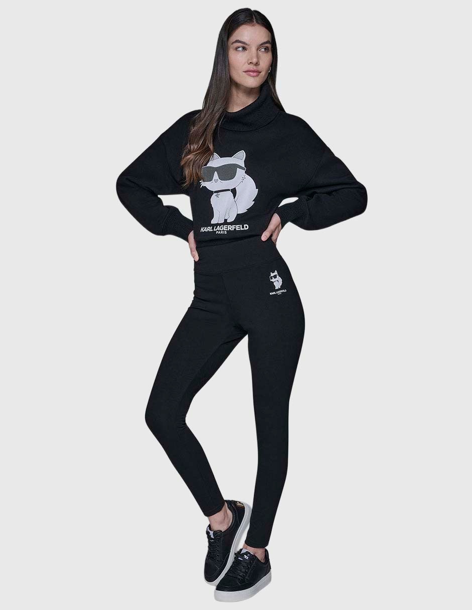 Legging a la cintura con elástico para mujer
