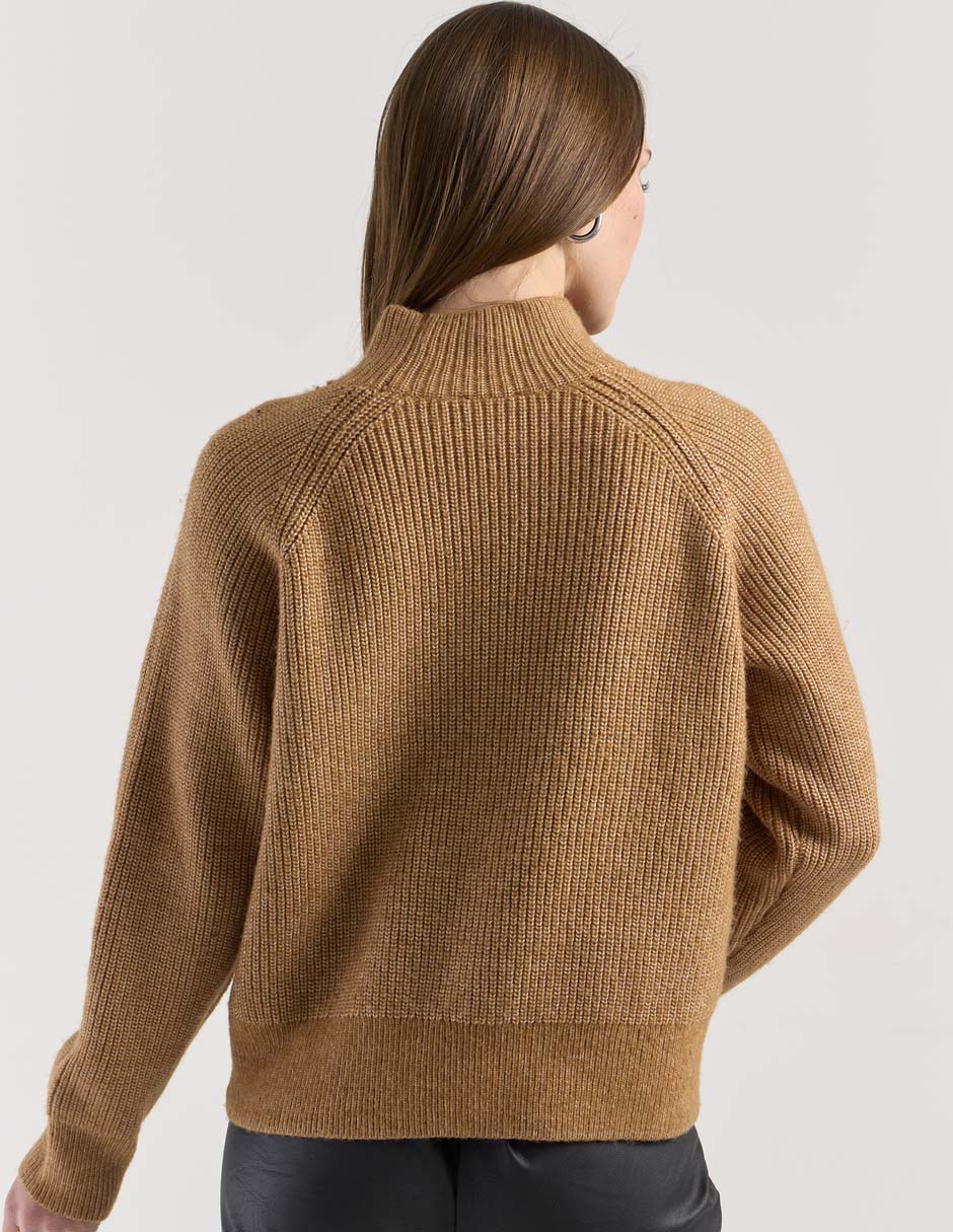 Suéter cuello alto para mujer 2