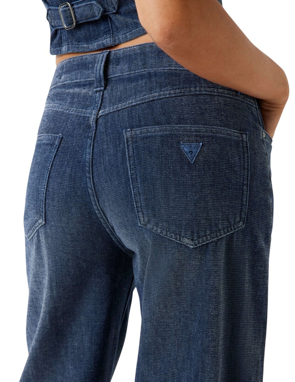 Jeans relaxed amplio para mujer 2