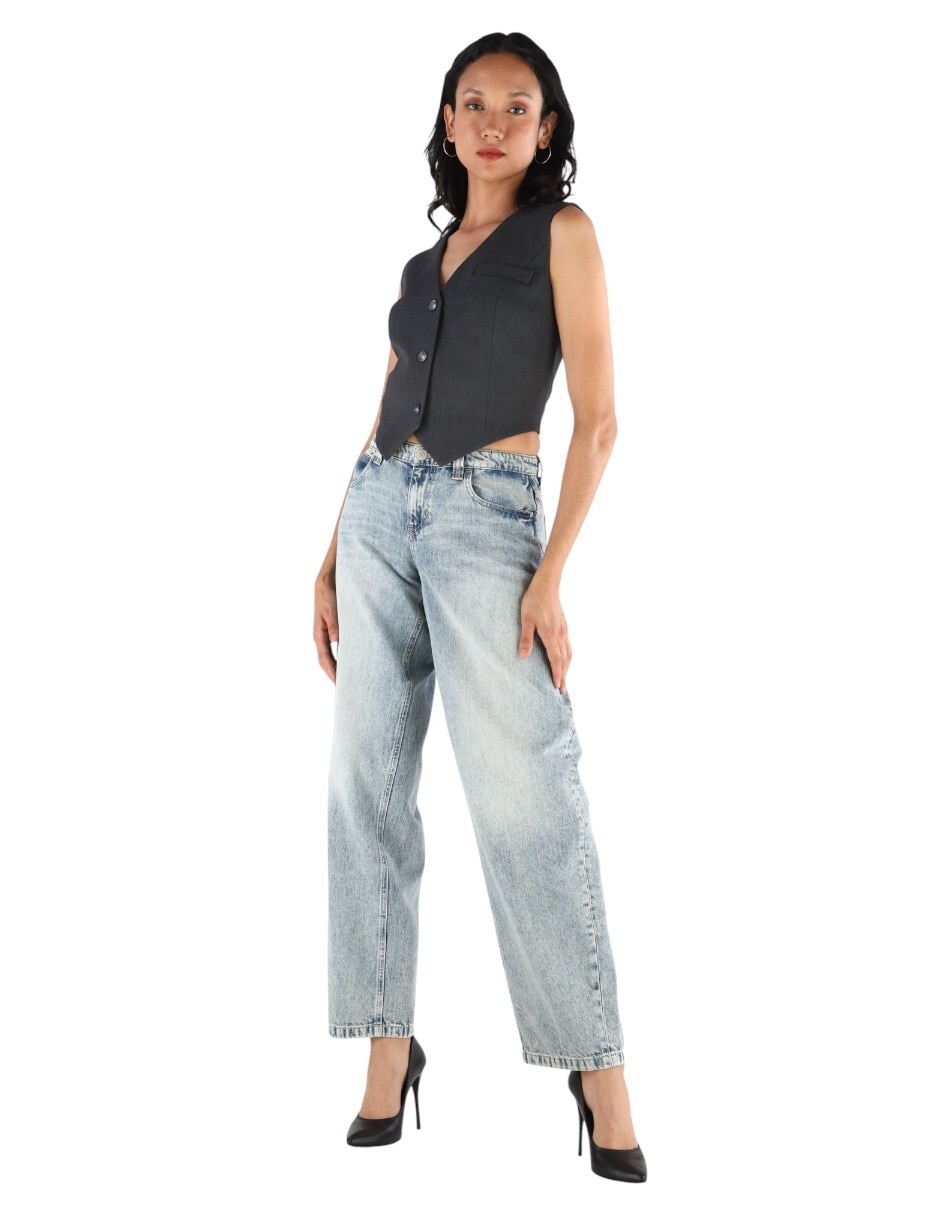 Jeans baggy para mujer 4