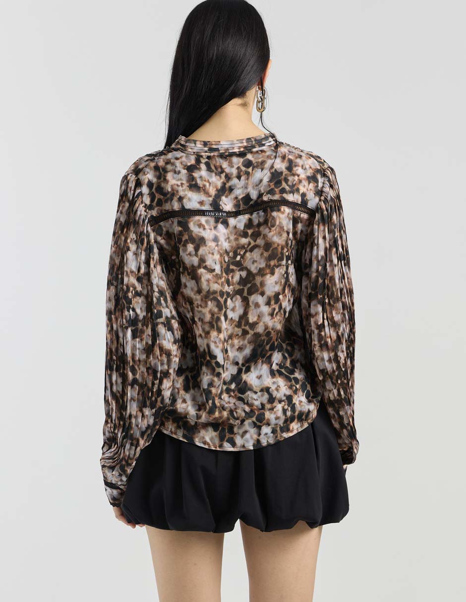 Blusa manga larga para mujer 2