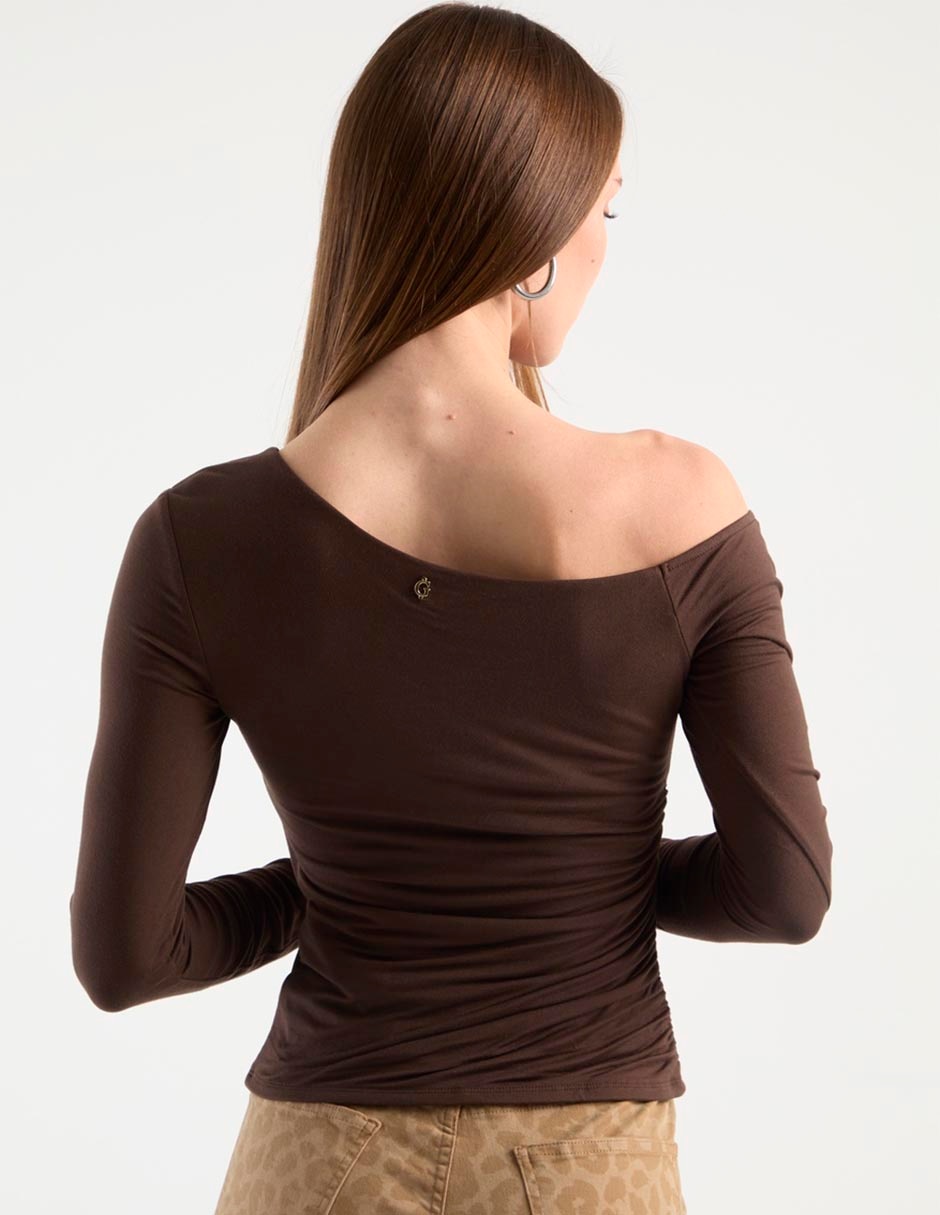 Top cuello asimétrico 2