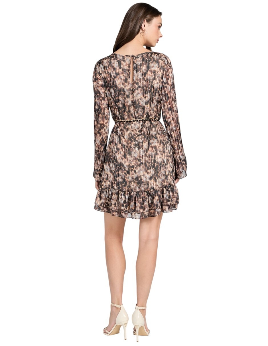Vestido a la rodilla casual para mujer 3
