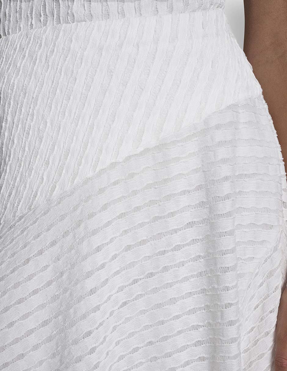 Falda crop a la cintura 5