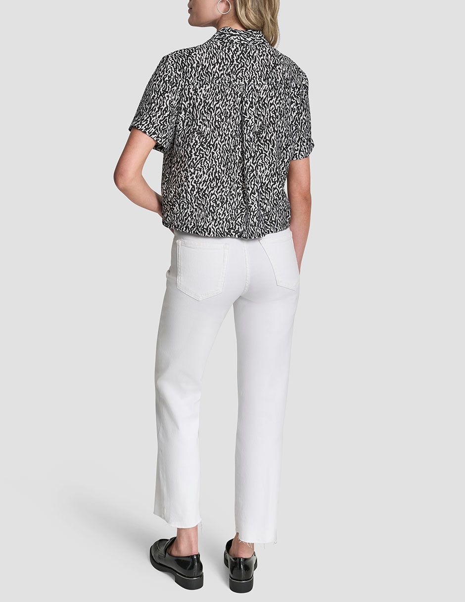 Blusa manga corta para mujer 2