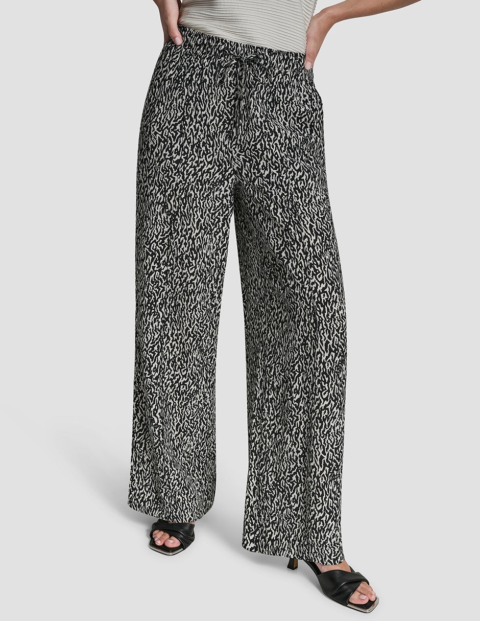 Pantalón relaxed amplio para mujer