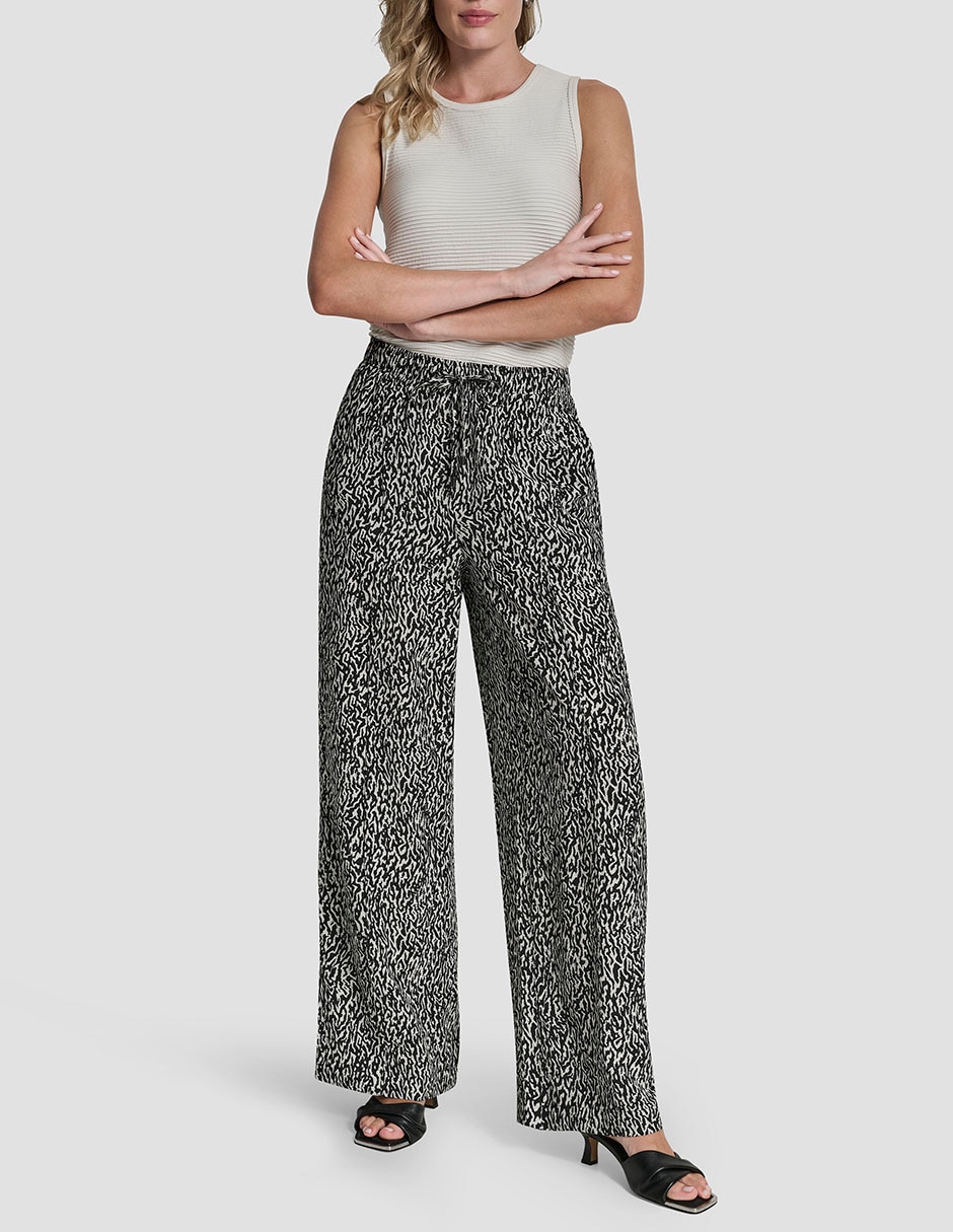 Pantalón relaxed amplio para mujer 2