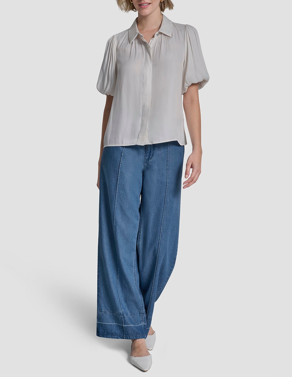 Blusa manga corta para mujer 6
