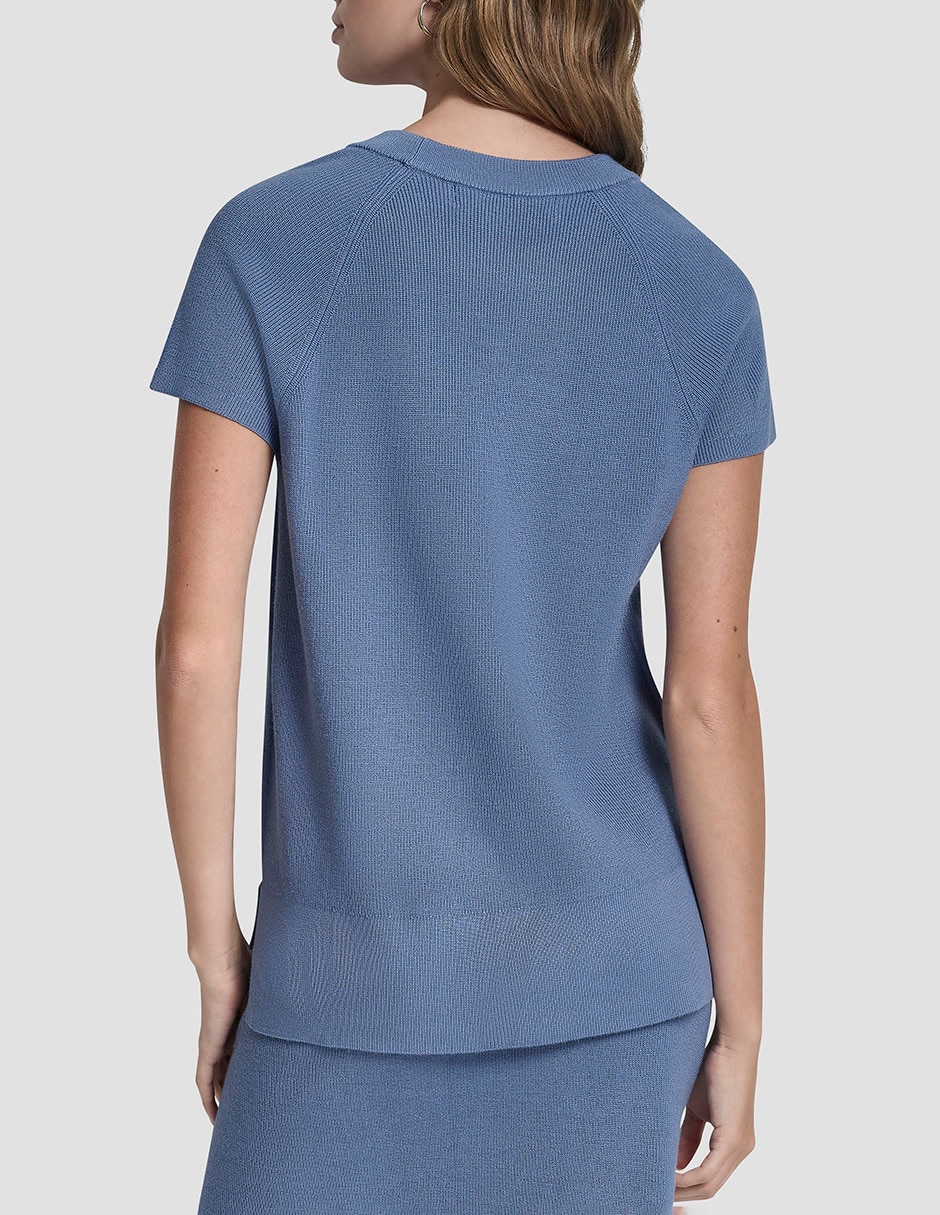 Blusa manga corta para mujer 3