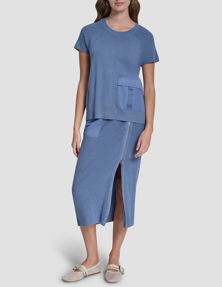 Blusa manga corta para mujer 6
