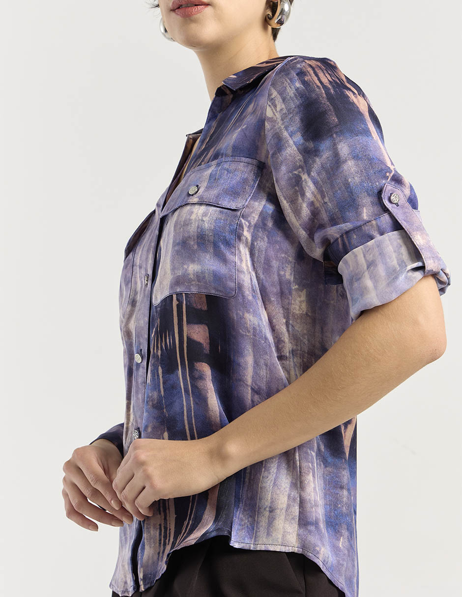 Blusa manga larga para mujer 5