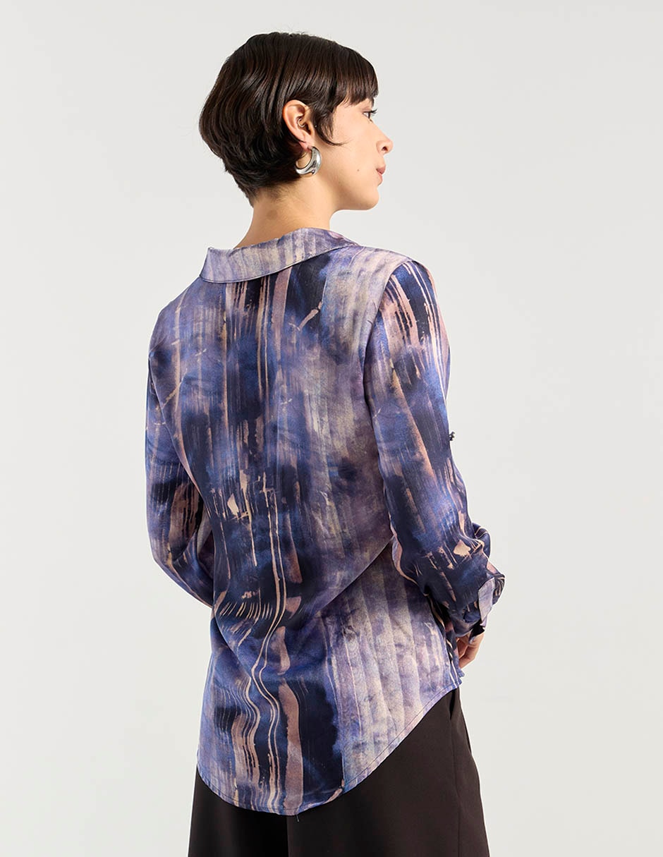 Blusa manga larga para mujer 6