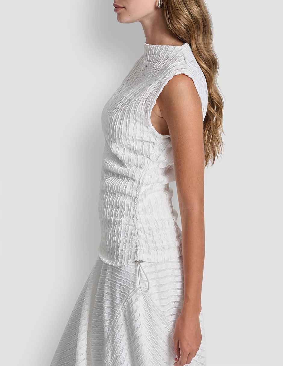 Top cuello simulado 3