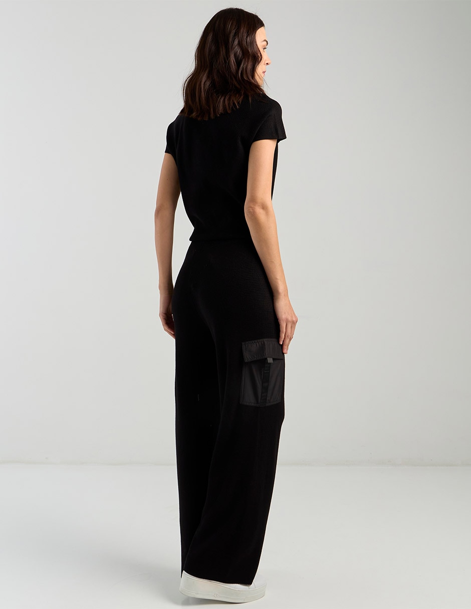 Pantalón cargo wide leg para mujer 2