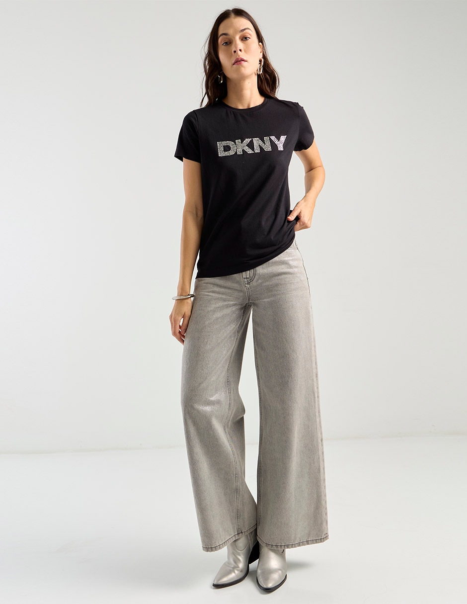 Playera manga corta cuello redondo para mujer 3