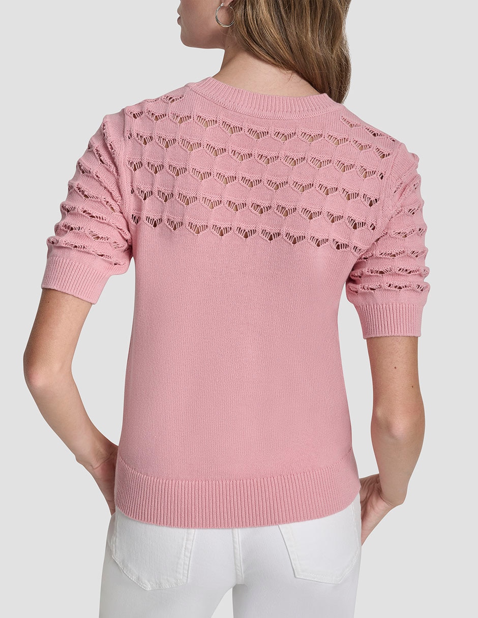 Suéter cuello redondo para mujer 3