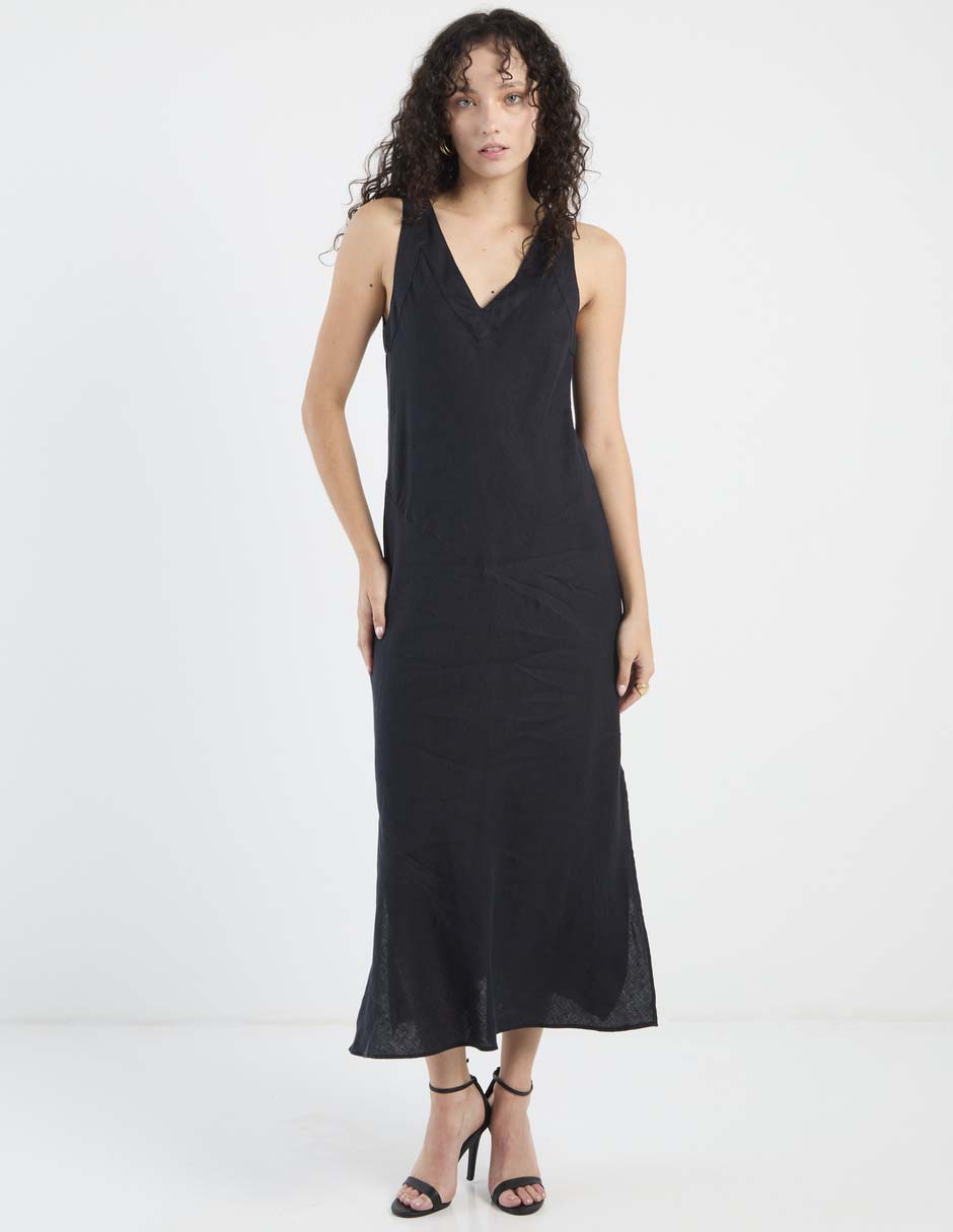 Vestido largo casual para mujer