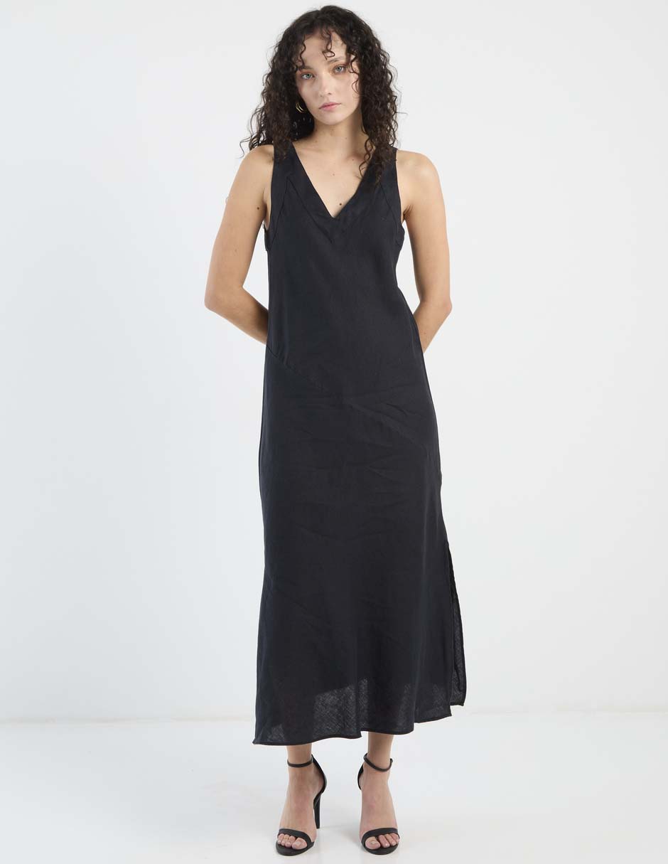 Vestido largo casual para mujer 2