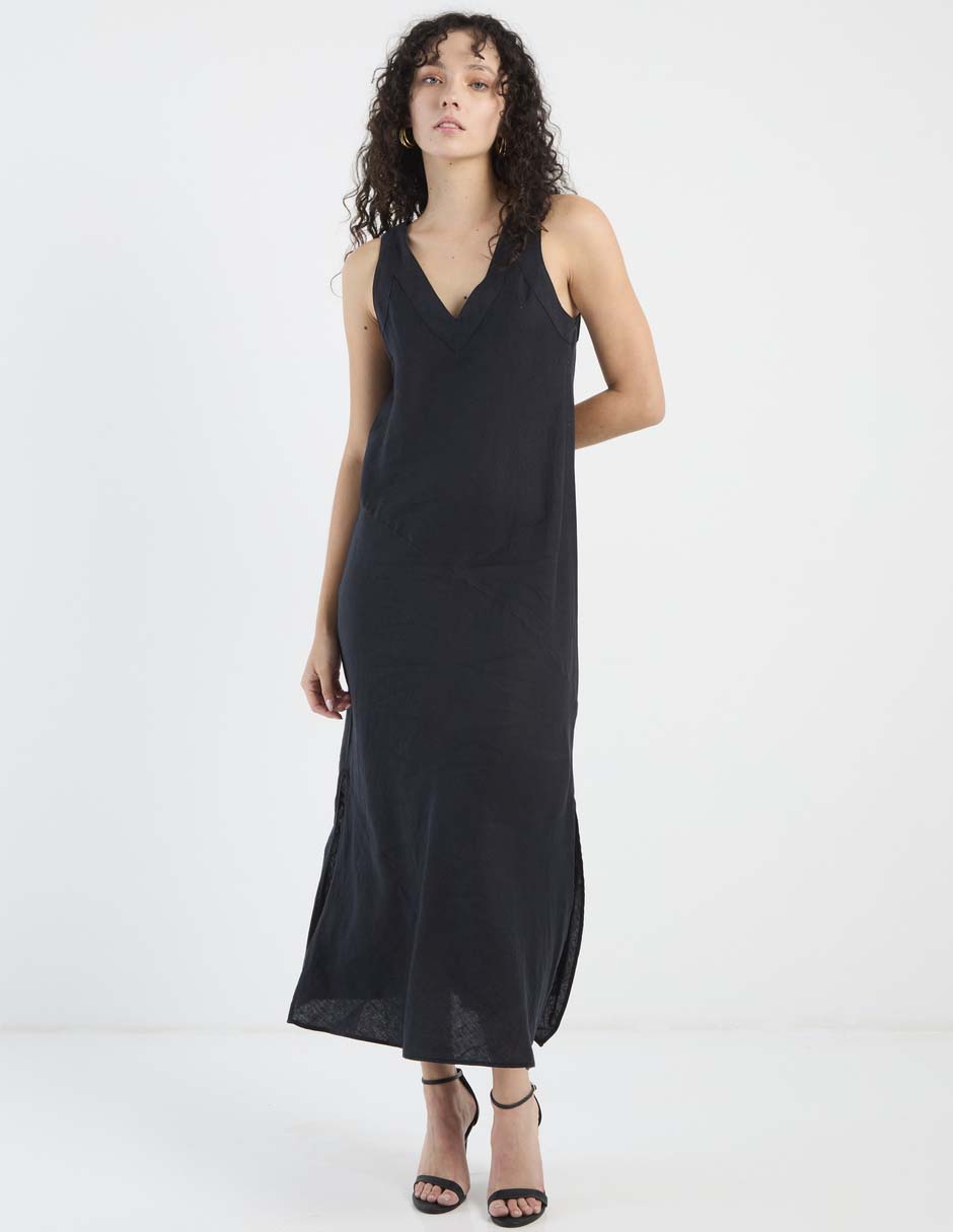 Vestido largo casual para mujer 3