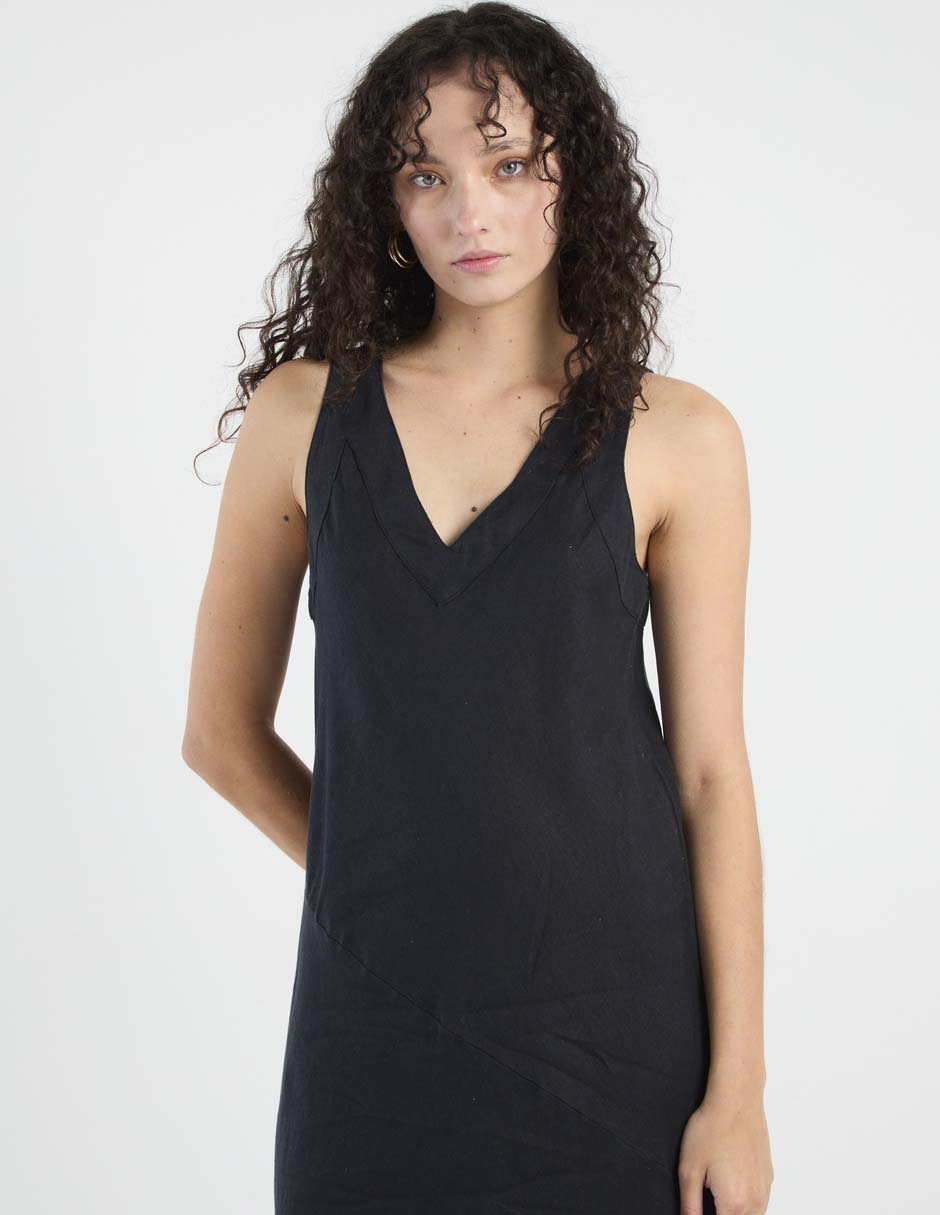 Vestido largo casual para mujer 5