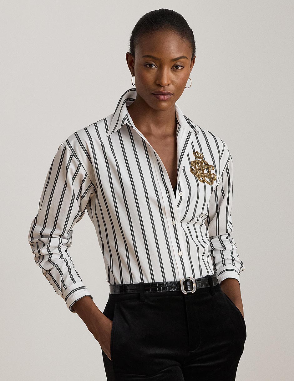 Blusa manga larga para mujer