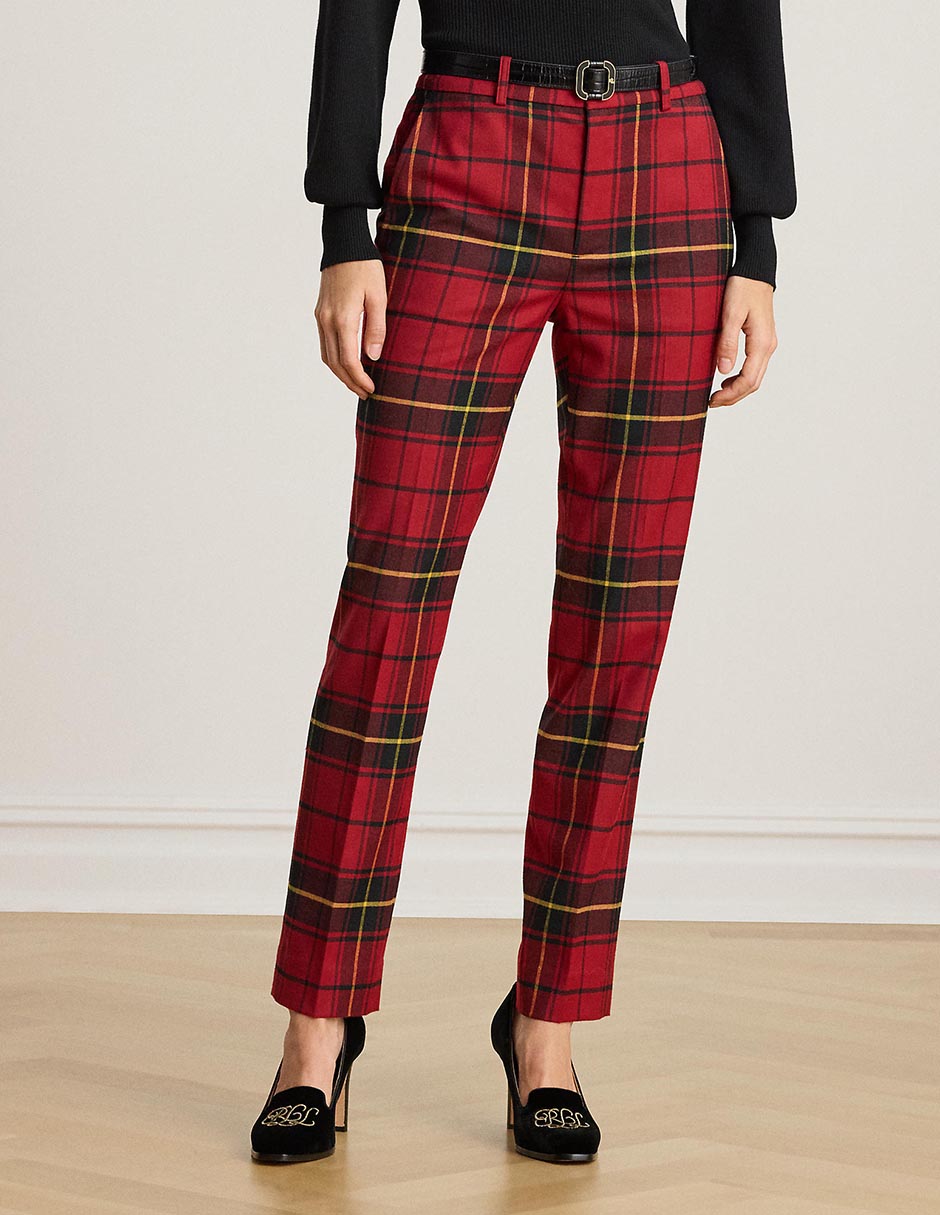 Pantalón de vestir slim para mujer