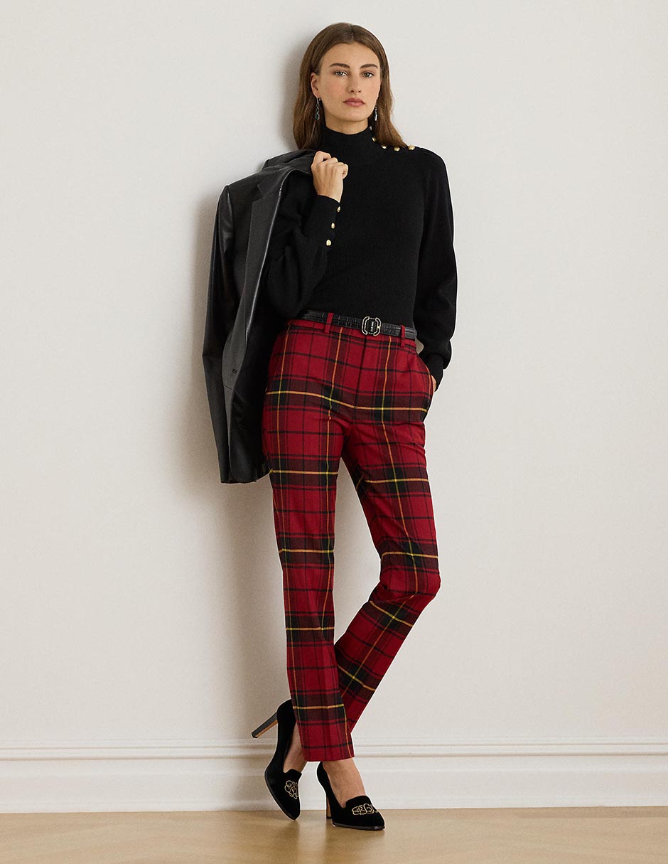 Pantalón de vestir slim para mujer 3