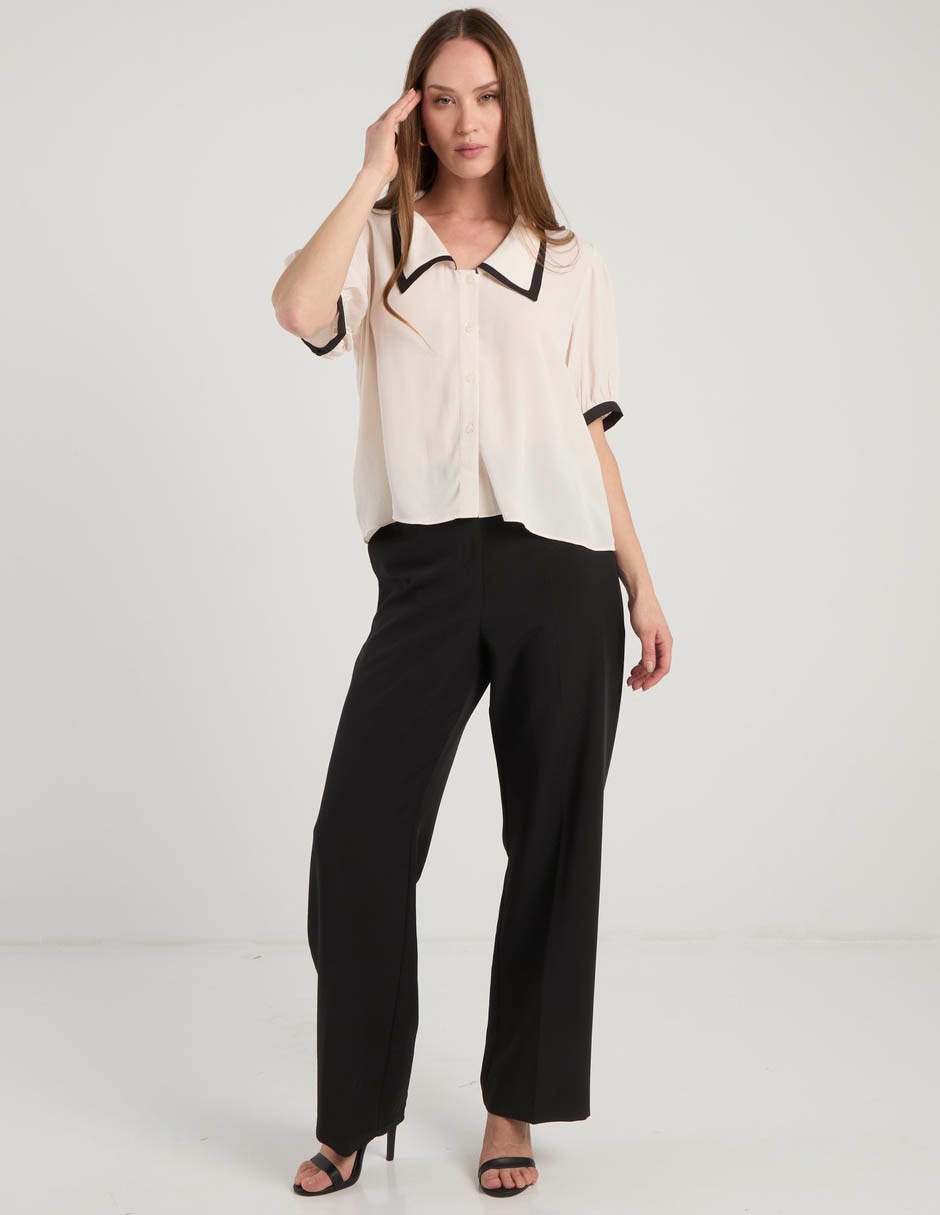 Blusa manga corta para mujer 3