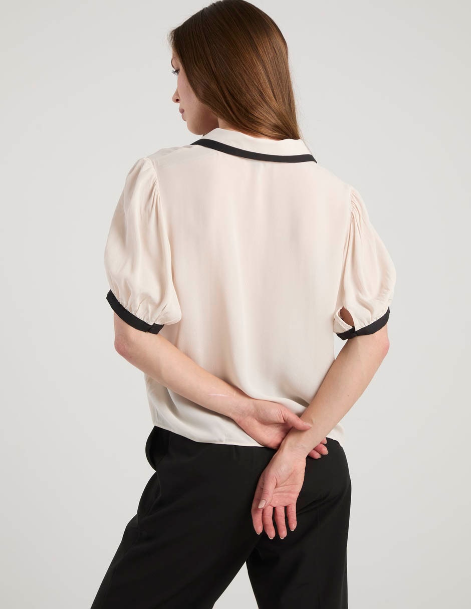 Blusa manga corta para mujer 6