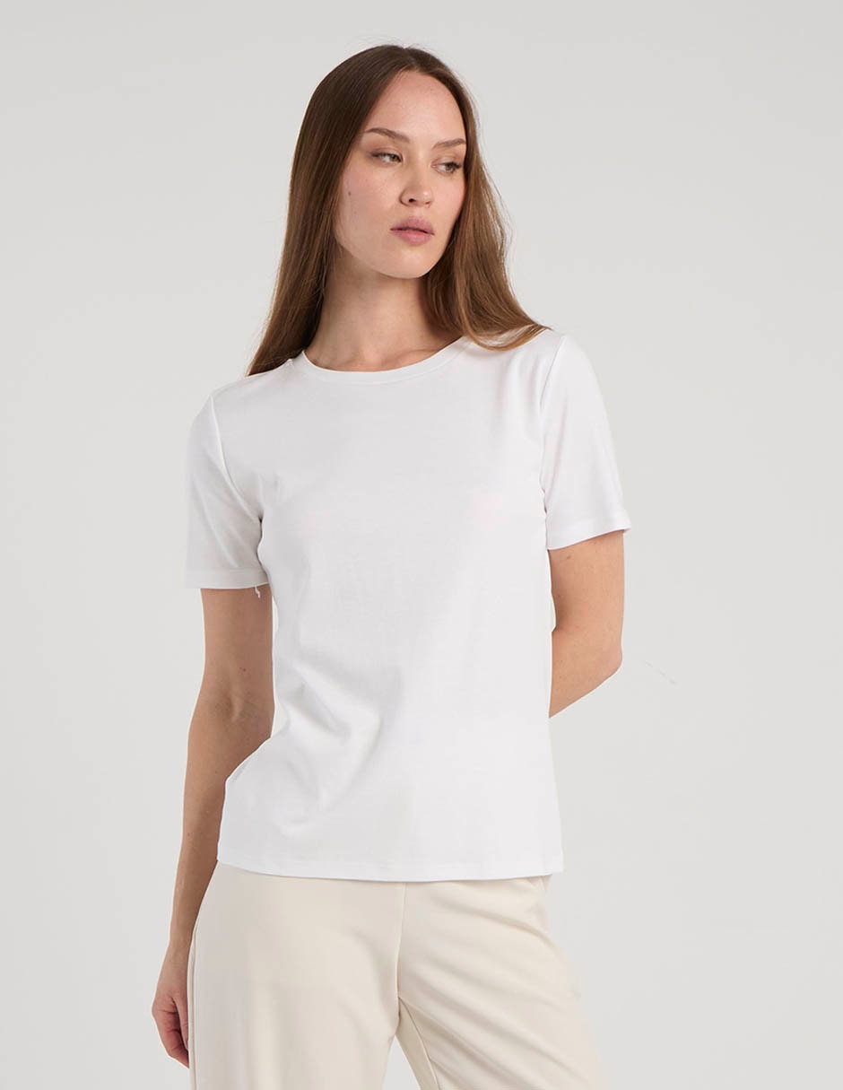 Blusa manga corta para mujer 2