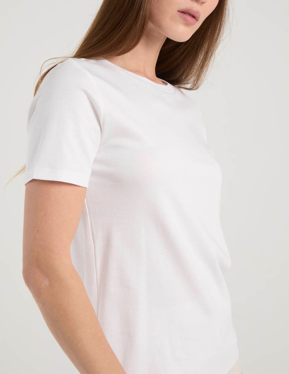 Blusa manga corta para mujer 4
