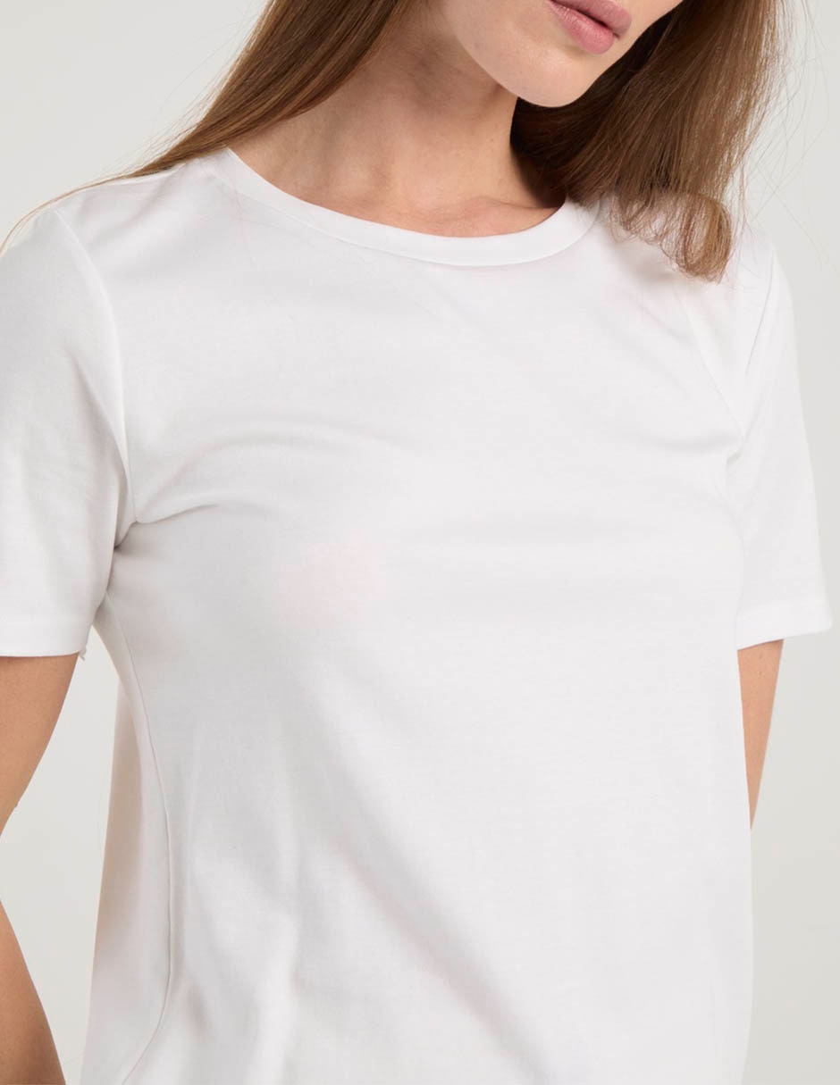 Blusa manga corta para mujer 5