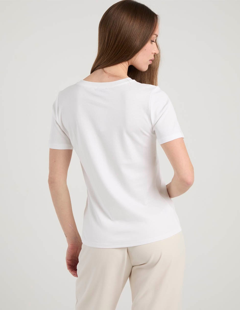 Blusa manga corta para mujer 6