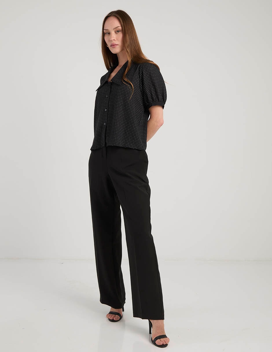 Blusa manga corta para mujer 3