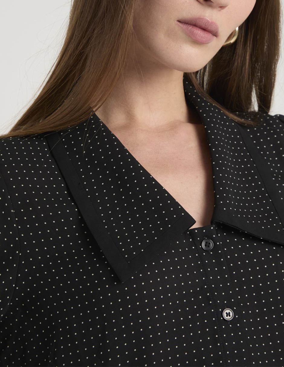 Blusa manga corta para mujer 4