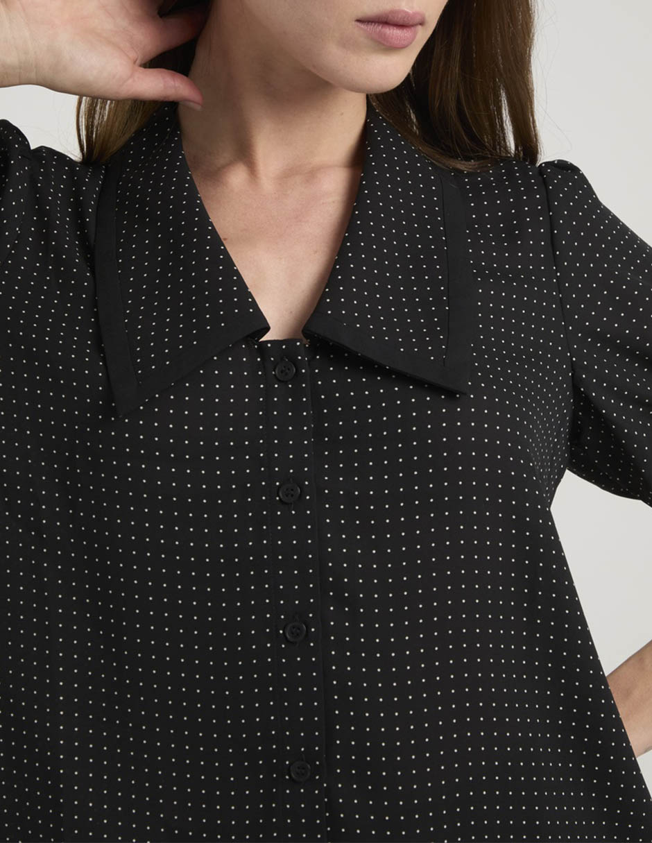 Blusa manga corta para mujer 5