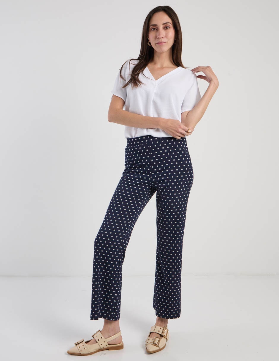 Pantalón relaxed straight para mujer 2