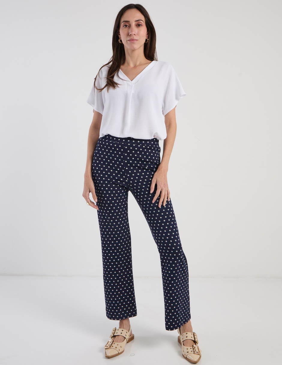 Pantalón relaxed straight para mujer 3