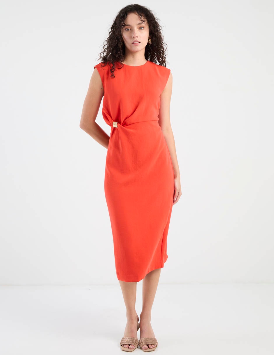 Vestido midi casual para mujer 2