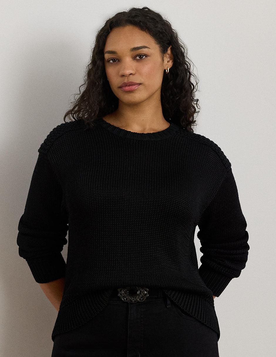 Suéter cuello redondo para mujer Suéter cuello redondo para mujer