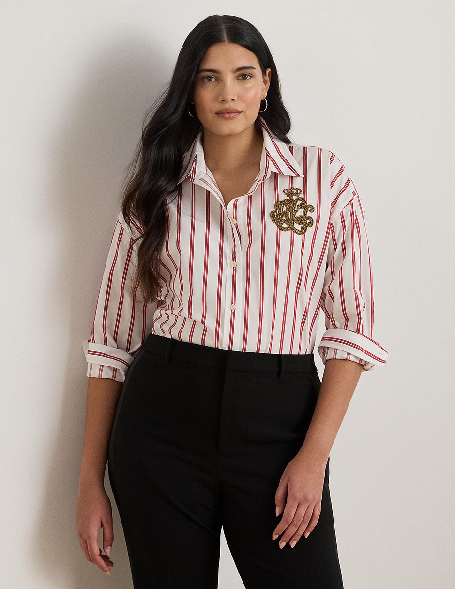 Blusa camisera manga larga para mujer Blusa camisera manga larga para mujer