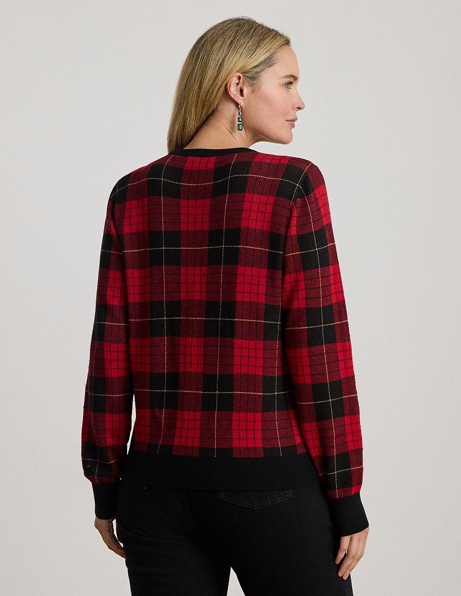 Suéter cuello redondo para mujer 2