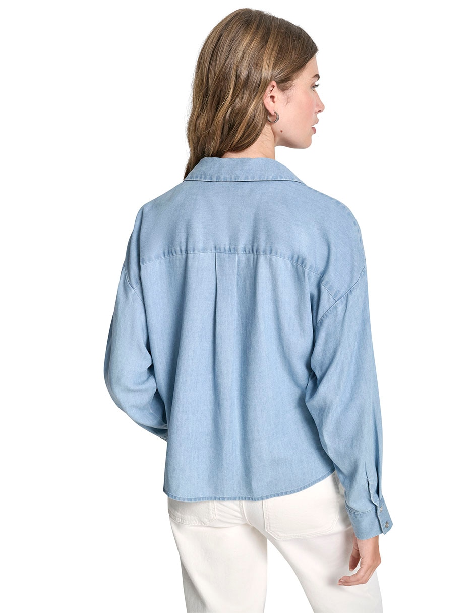 Blusa manga larga para mujer 3