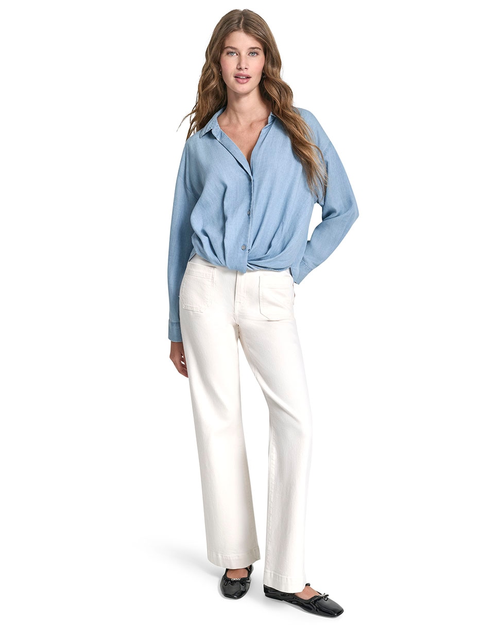 Blusa manga larga para mujer 6